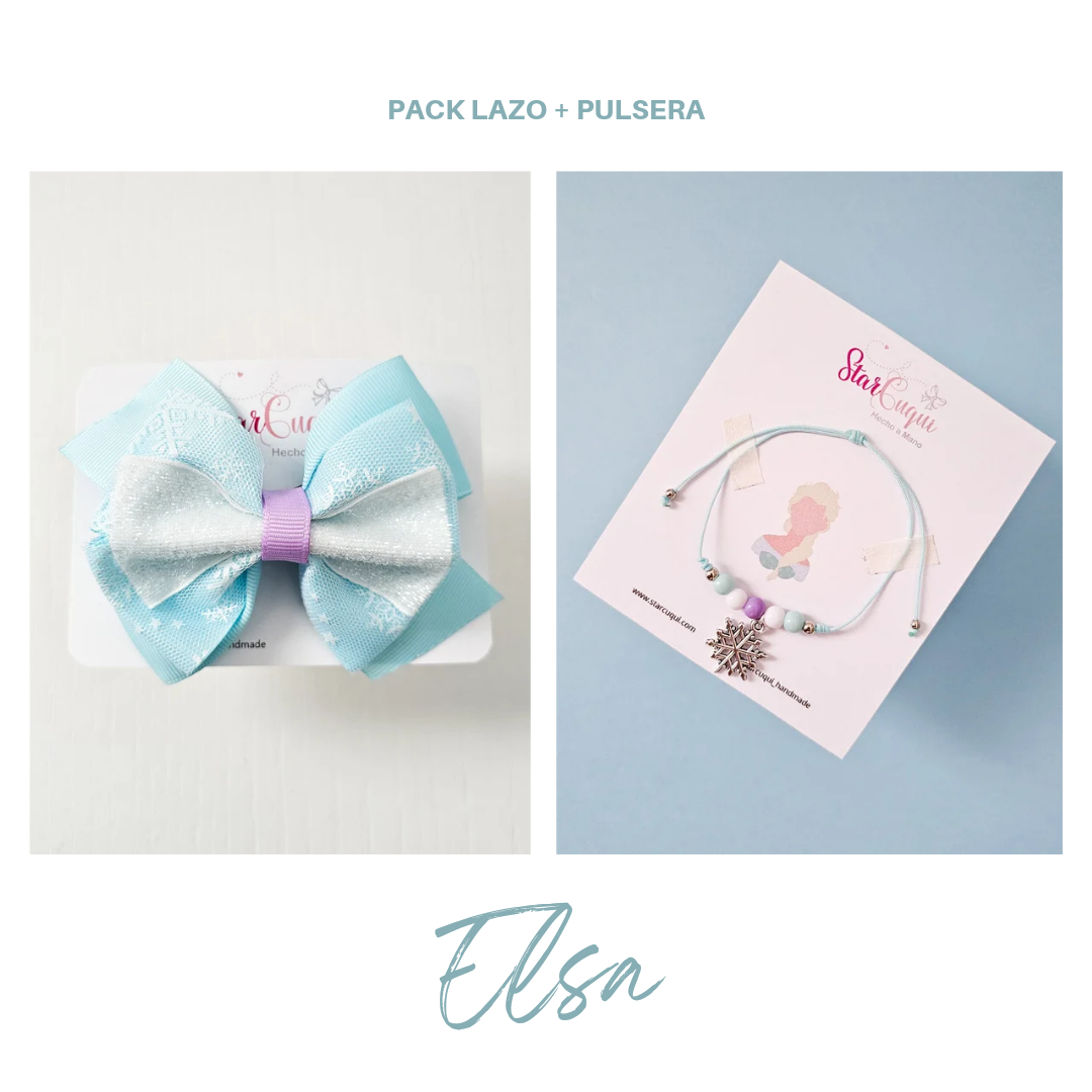 Pack ELSA lazo+pulsera