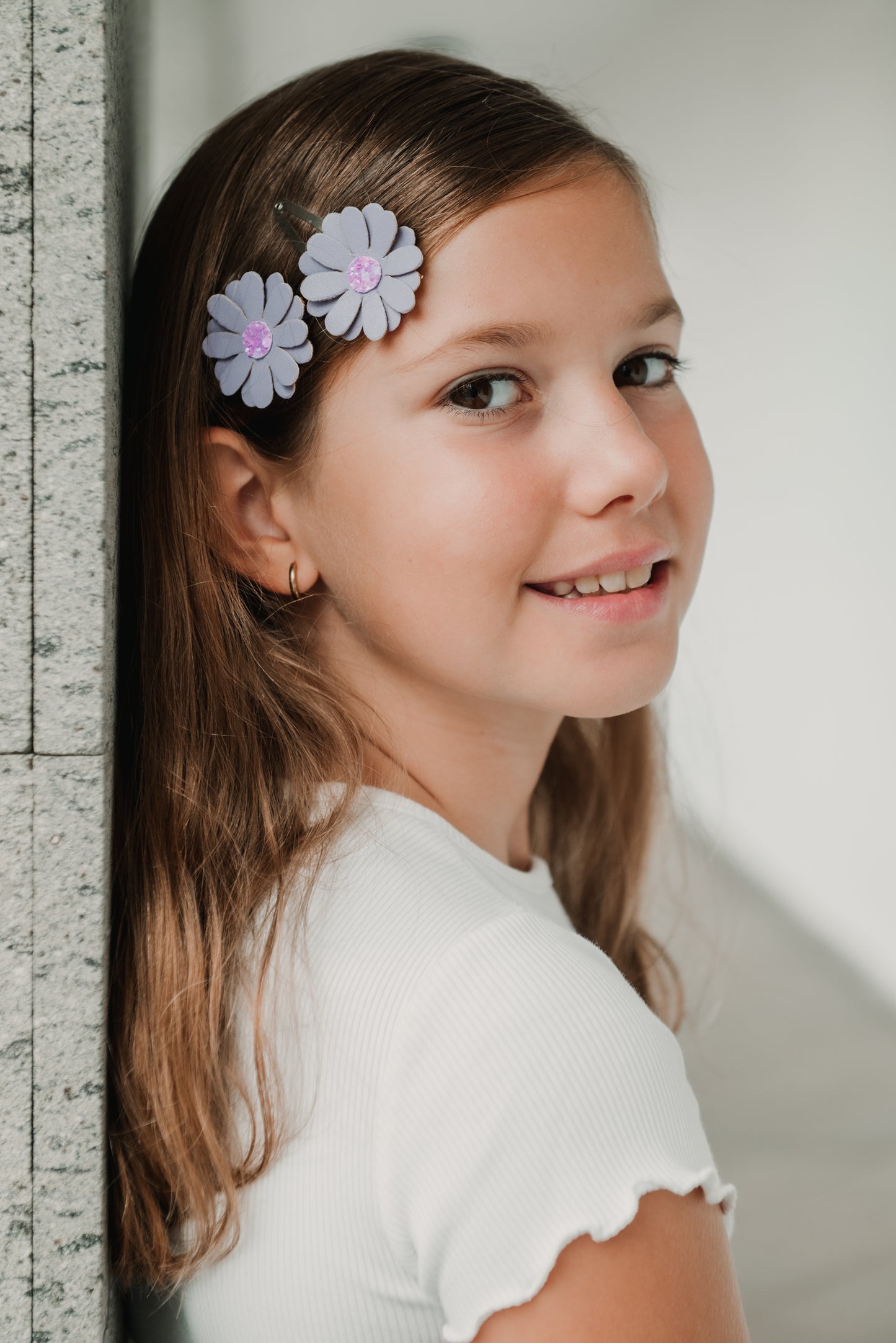 Pack clip Flor de hada violeta
