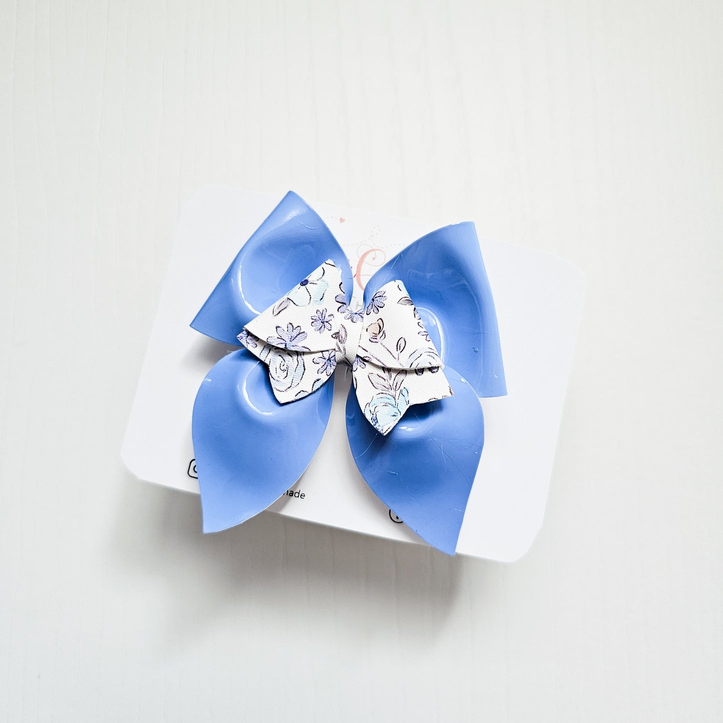 Flor encantada Talla L azul