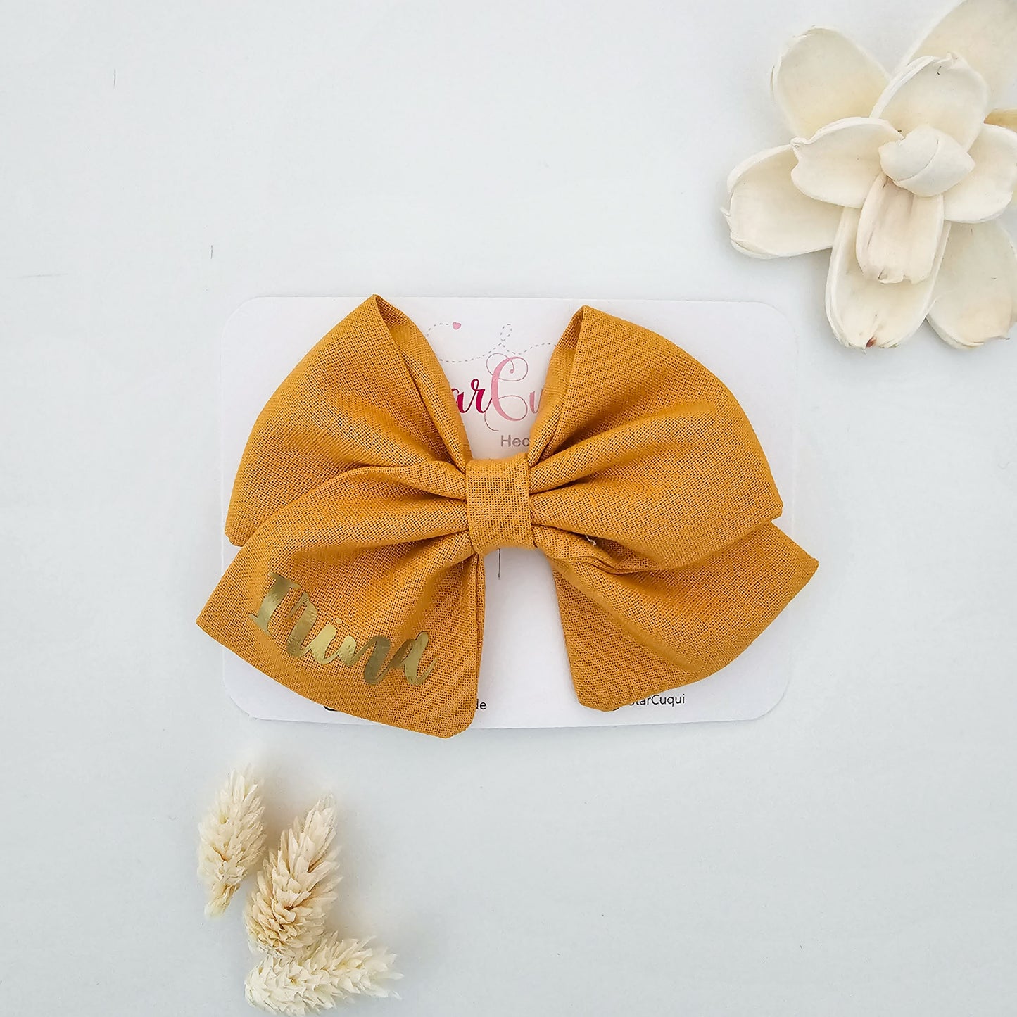 Personalizado otoño mostaza