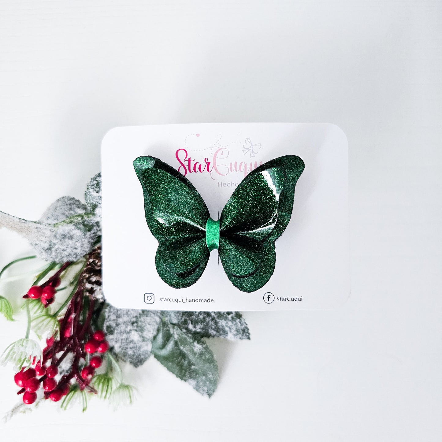 Mariposa Prosperidad verde