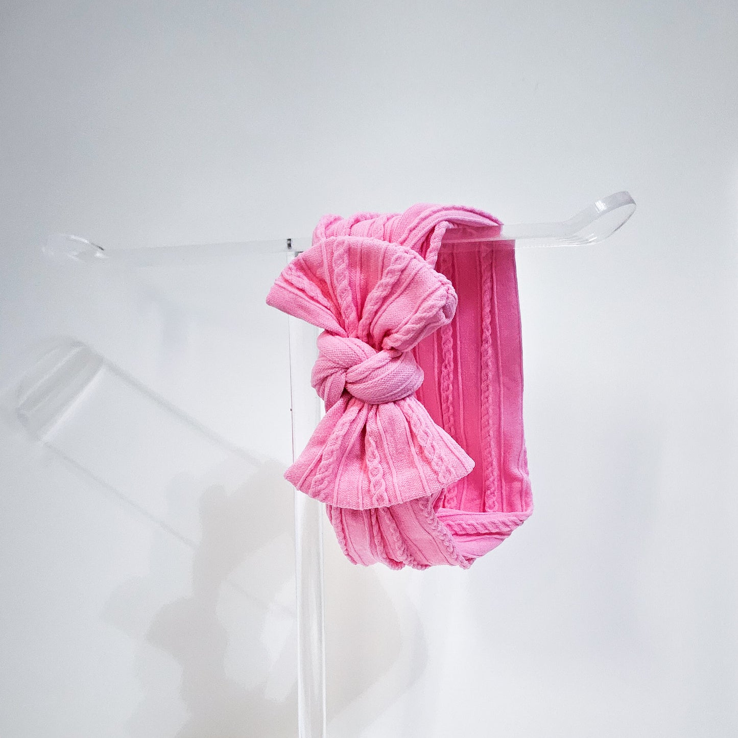 Diadema ancha rosa