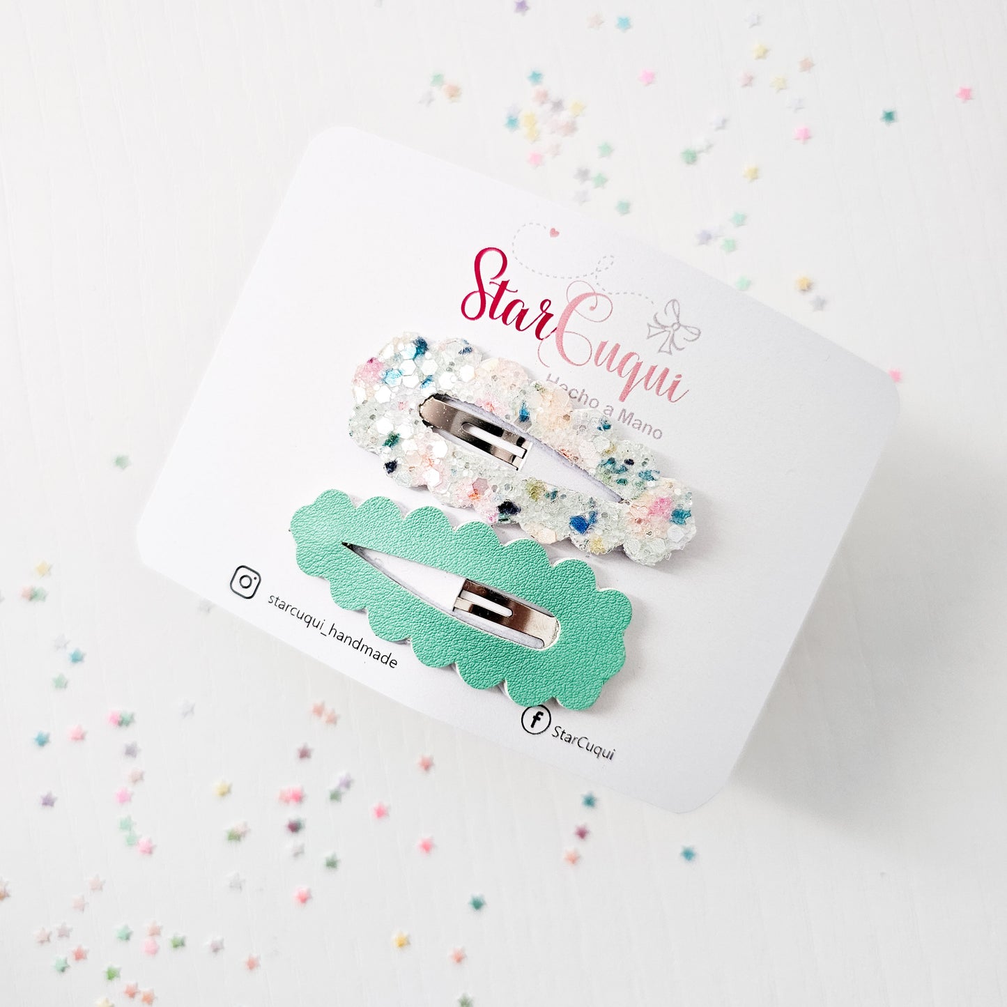 PACK Clip Primavera menta