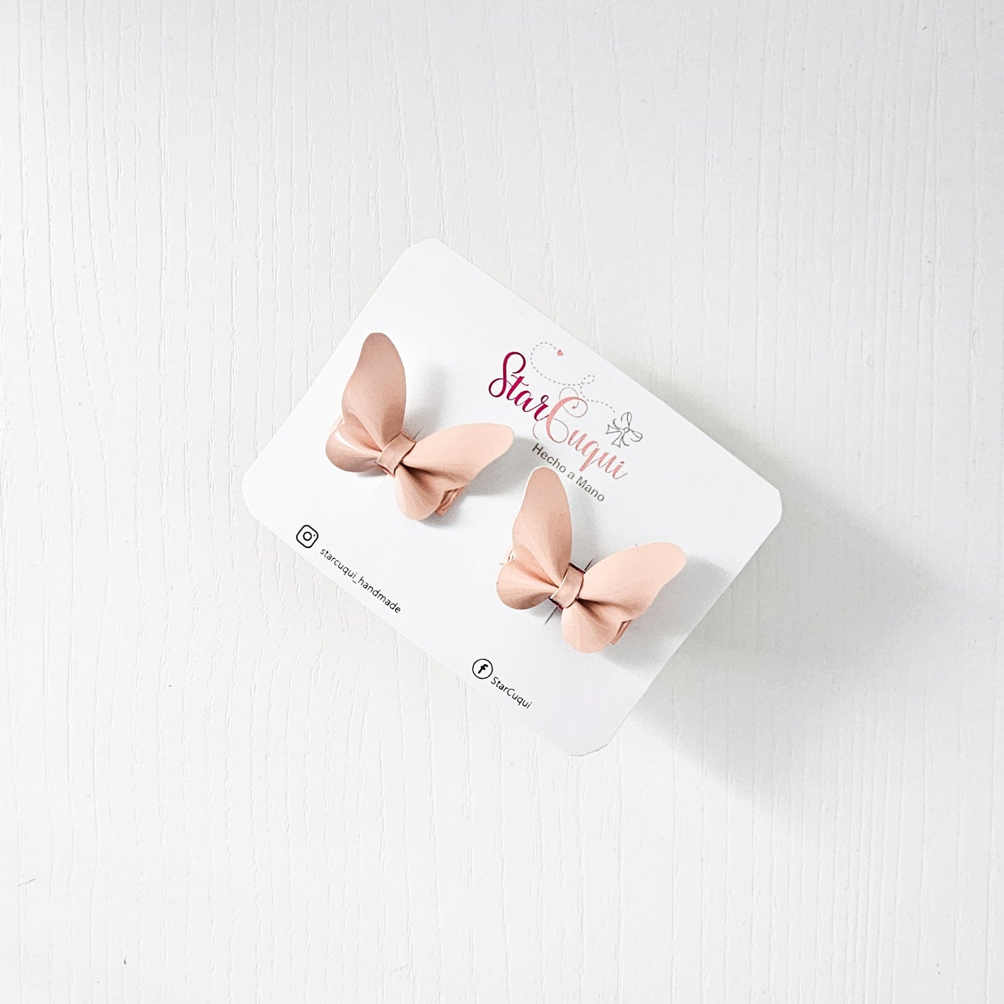 PACK Mariposa Charol melocotón