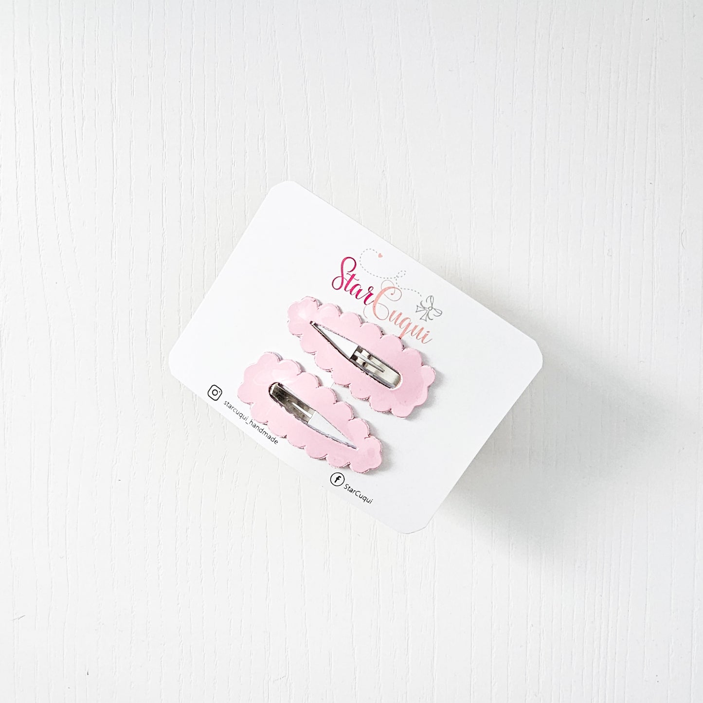 PACK Clip Charol blush