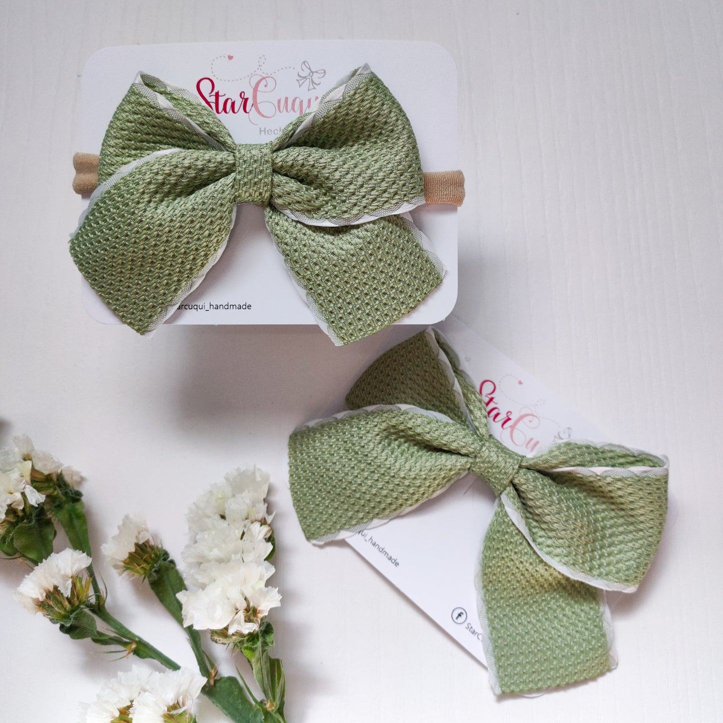 Pack arcoíris verde MADRE+HIJA