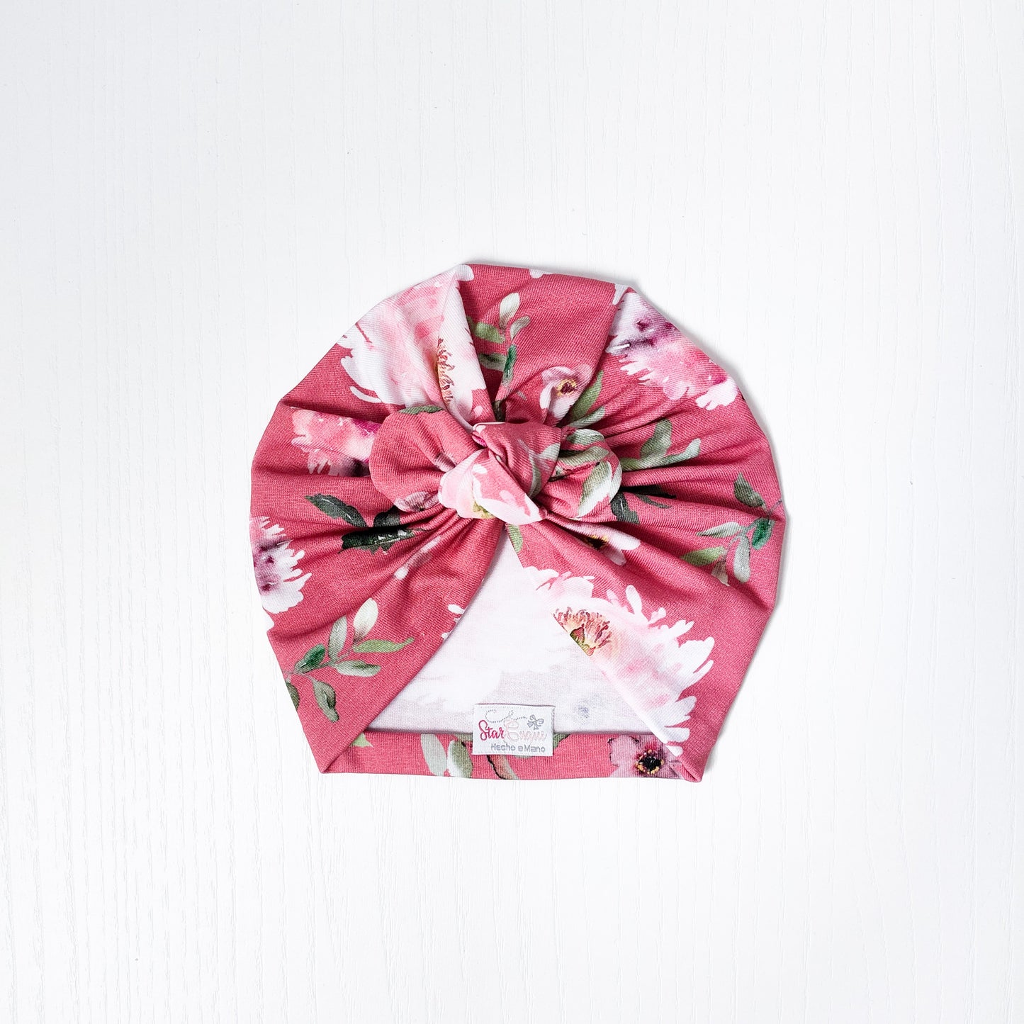 Turbante rosas