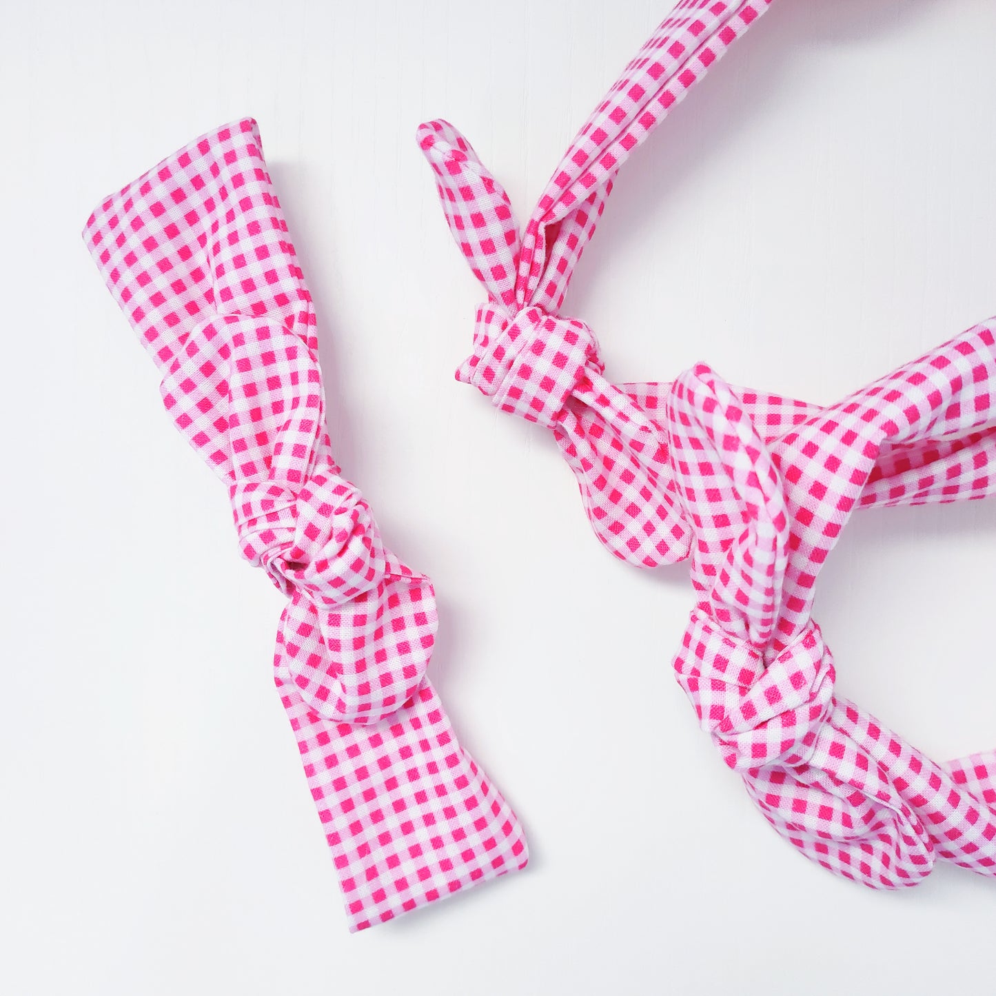 Bandana vichy fuscia