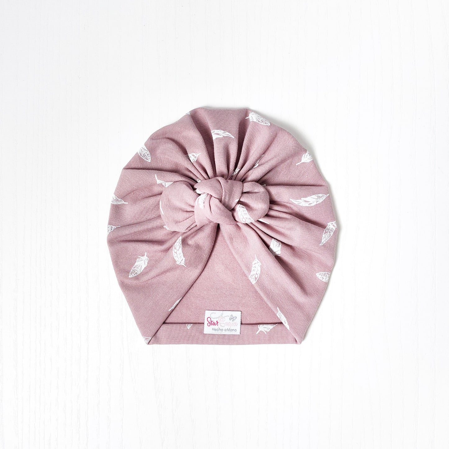 Turbante plumas