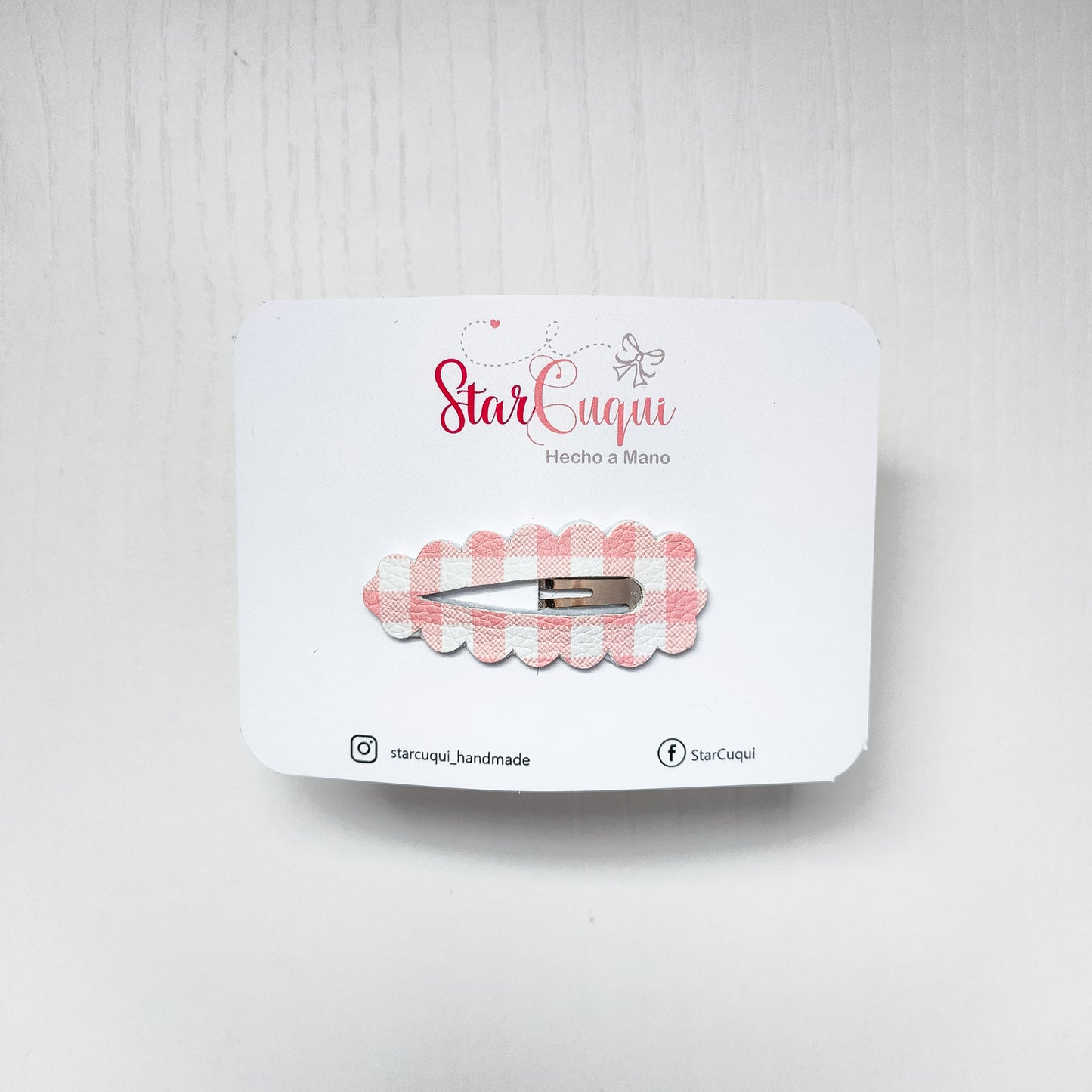 Clip picnic primaveral rosa
