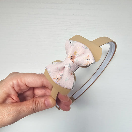 Diadema BOSQUE DE NUEZ camel