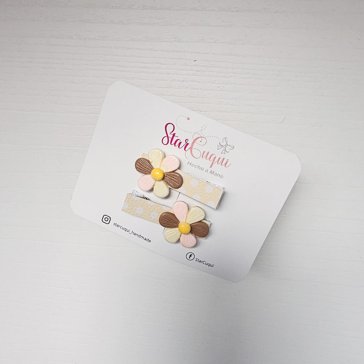 Pack Pinza FLORES DE CARAMELO vainilla