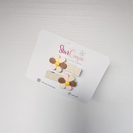 Pack Pinza FLORES DE CARAMELO vainilla
