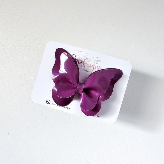 Mariposa charol purpura