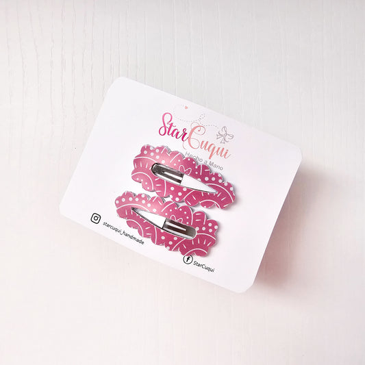 PACK Clip Amor rosa quemado