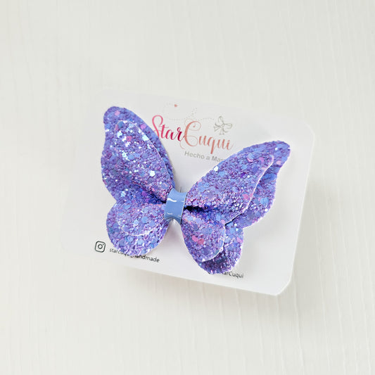 Mariposa encantada azul