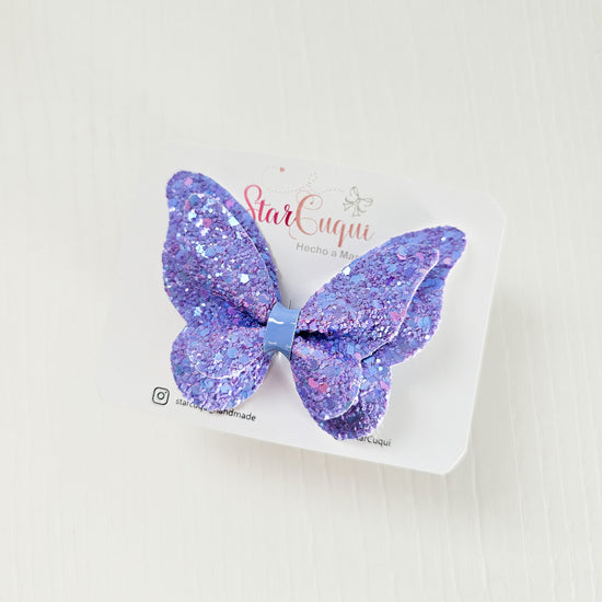 Mariposa encantada azul