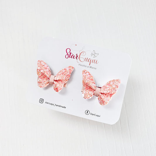 PACK Mariposa encantada melocotón