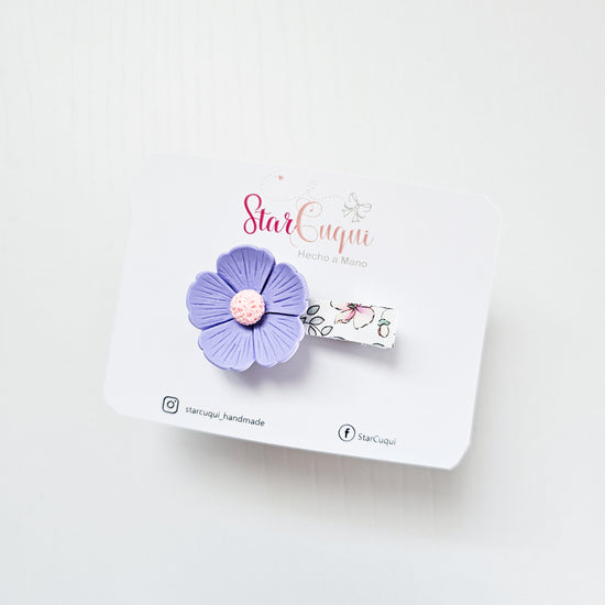 Pinza Pétalos de ensueño violeta