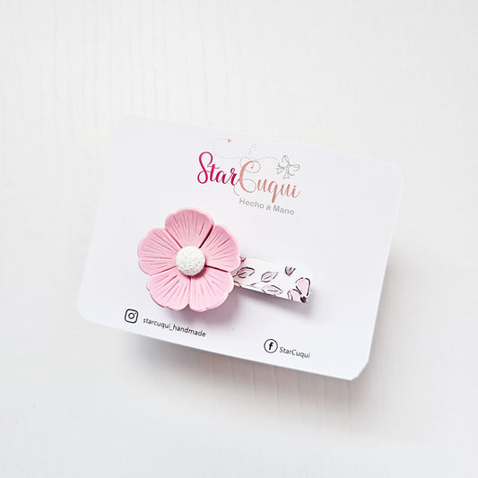 Pinza Pétalos de ensueño azul rosa