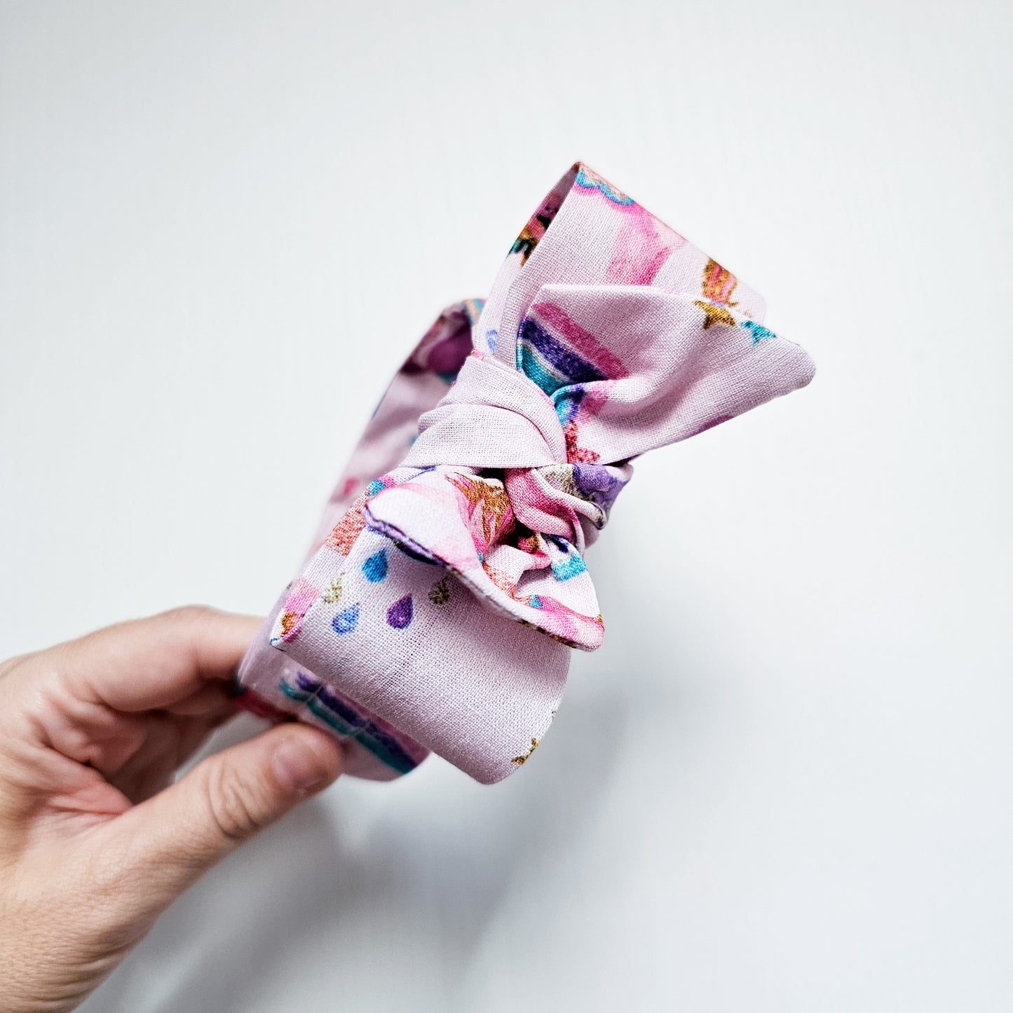 Diadema Tela Unicornio