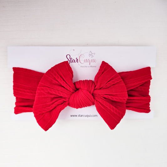 Diadema LAZO Rojo