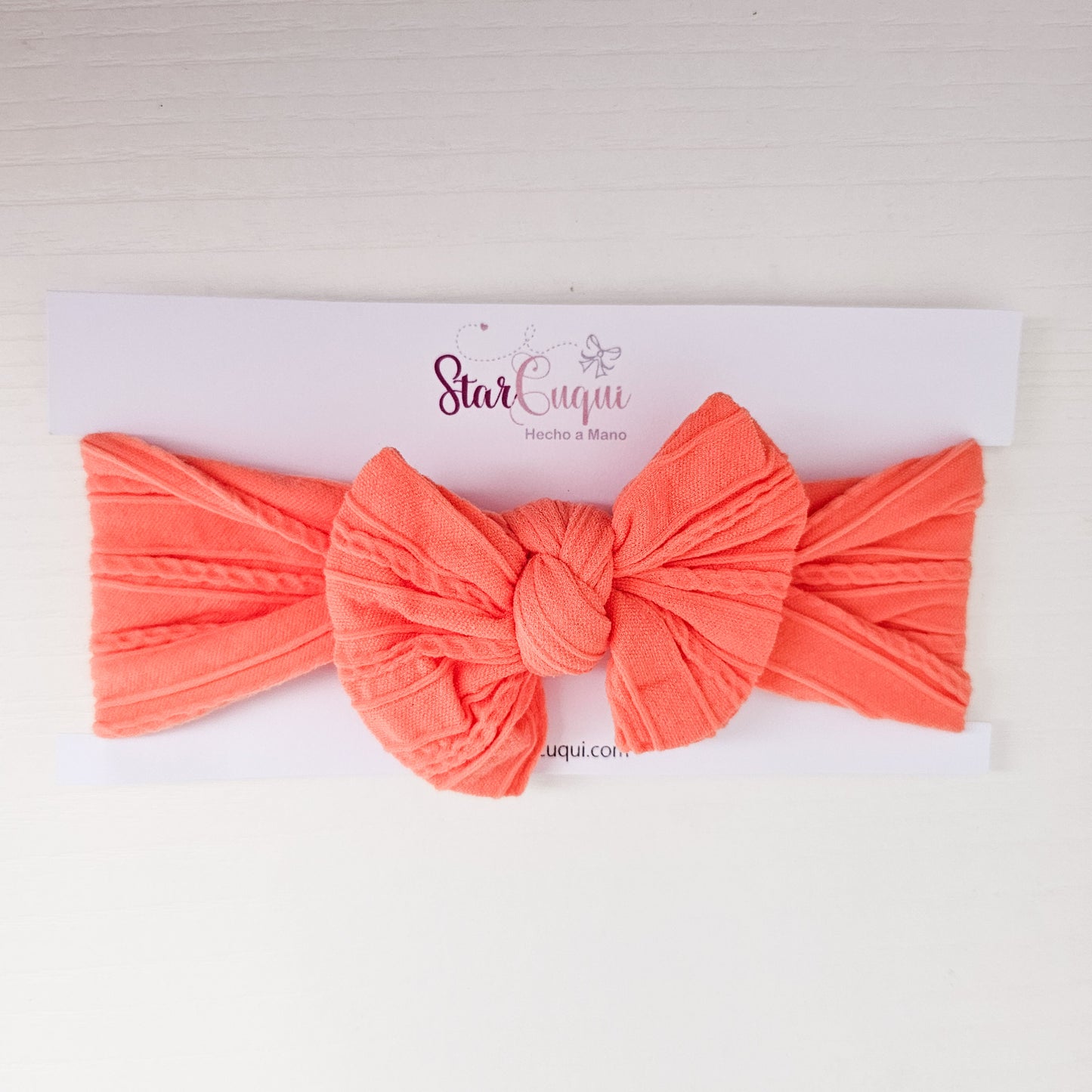 Diadema LAZO Coral