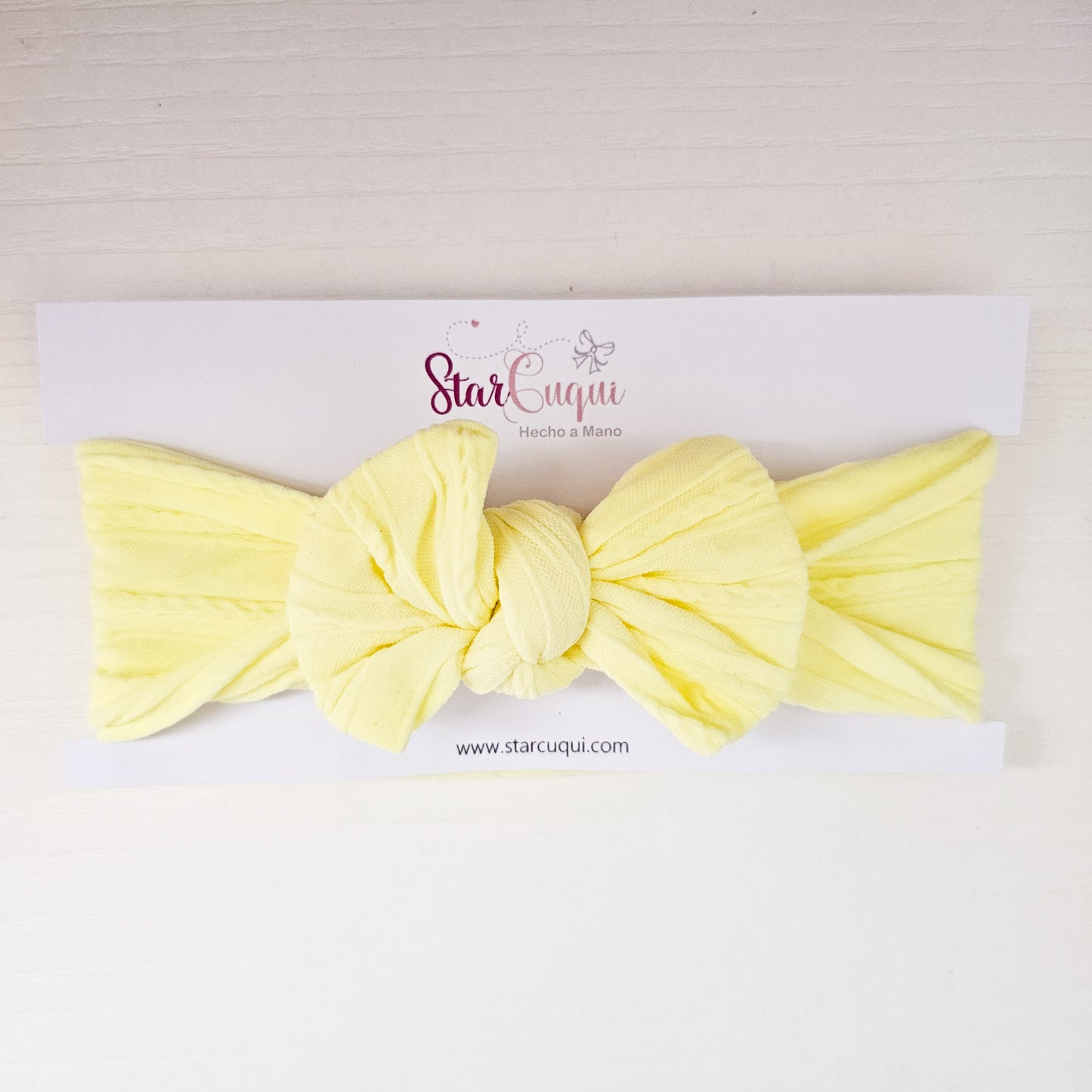 Diadema LAZO Limón