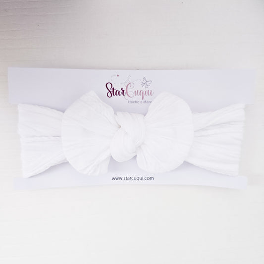 Diadema LAZO Blanco