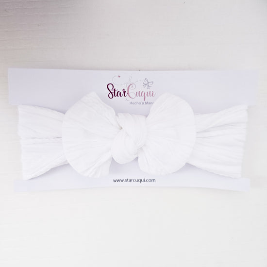 Diadema LAZO Blanco