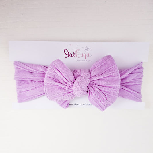 Diadema LAZO Malva