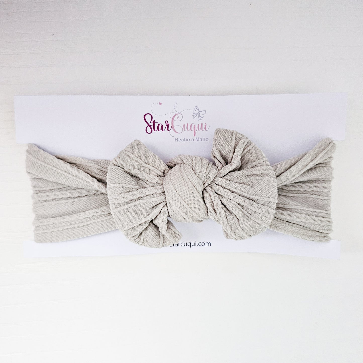 Diadema LAZO Gris