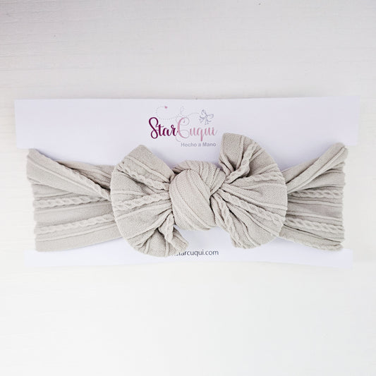 Diadema LAZO Gris