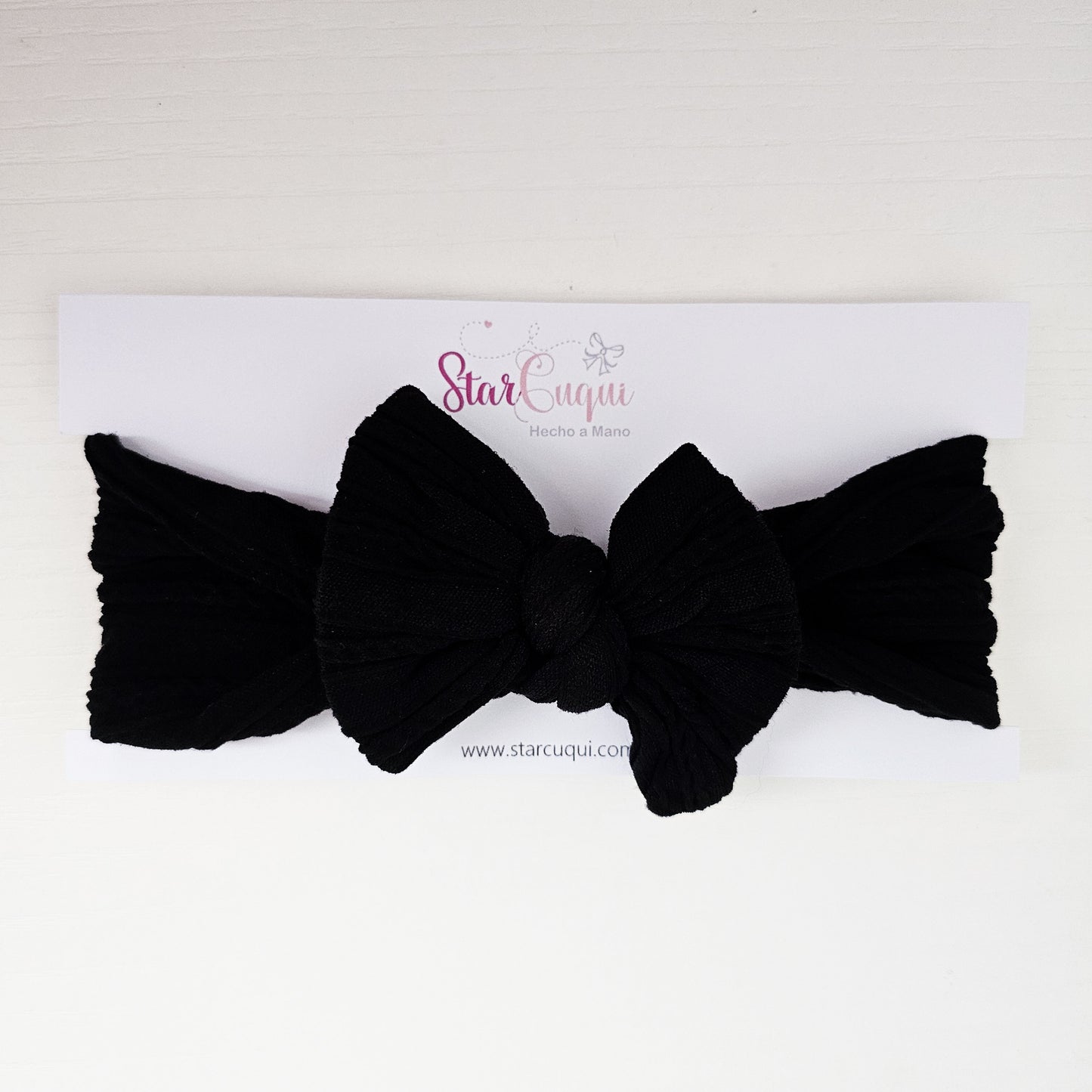 Diadema LAZO Negro