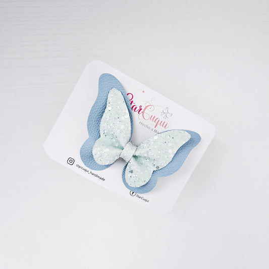 Mariposa DESTELLOS DE PRIMAVERA azul