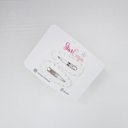 PACK Clip VUELO DE PRIMAVERA blanco