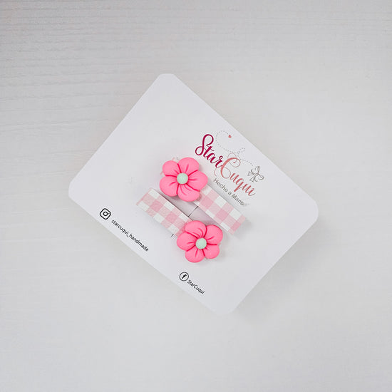 Pack Pinza PASEO DE PRIMAVERA rosa