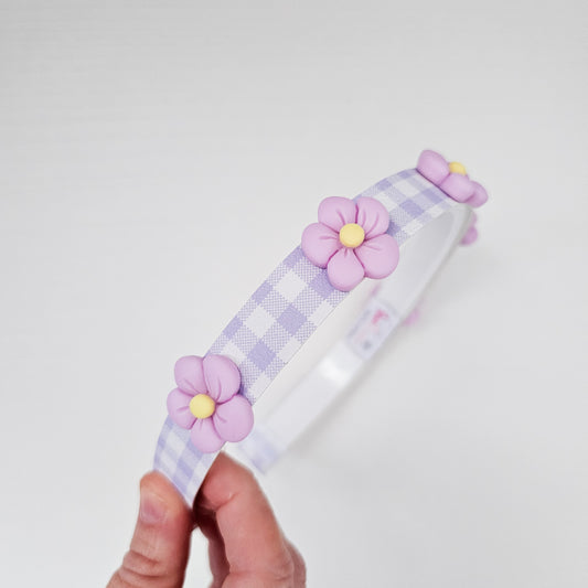 Diadema PASEO DE PRIMAVERA violeta
