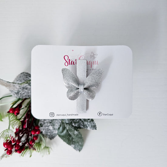 Pinza Mariposa Prosperidad plata