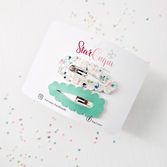 PACK Clip Primavera menta