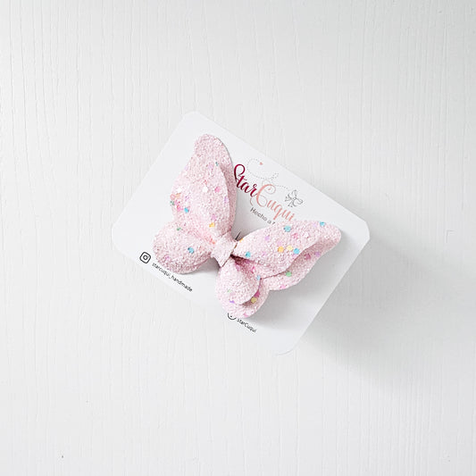 Mariposa Confeti rosa