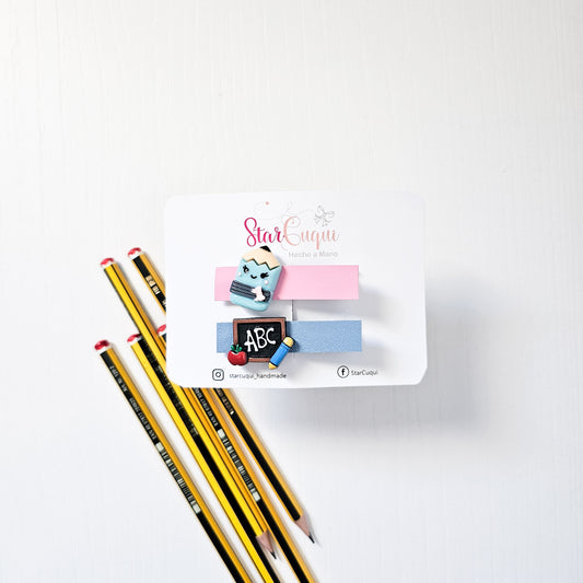 PACK Pinza VC rosa/azul