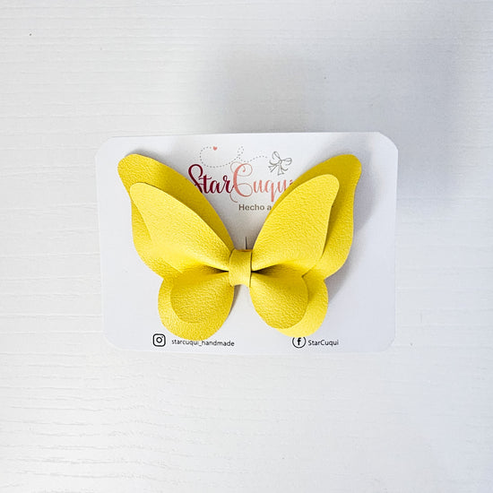 Mariposa Polipiel amarillo