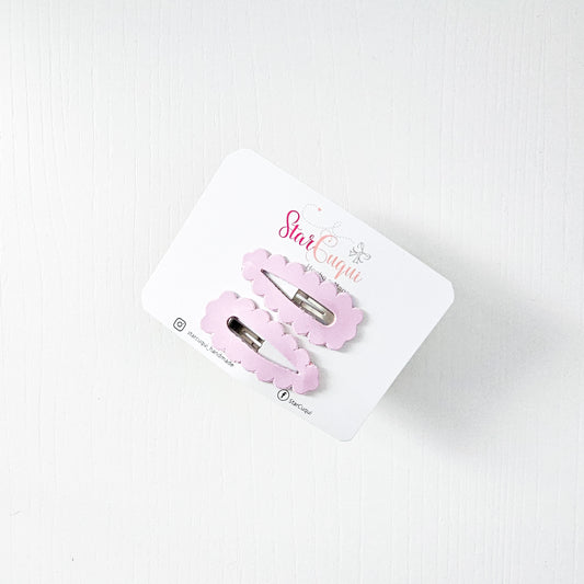 PACK Clip Charol malva