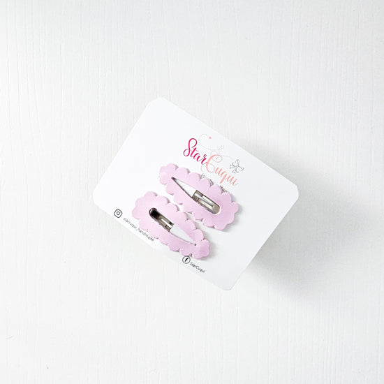 PACK Clip Charol malva