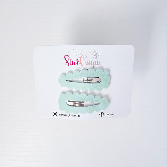 PACK Clip Polipiel menta