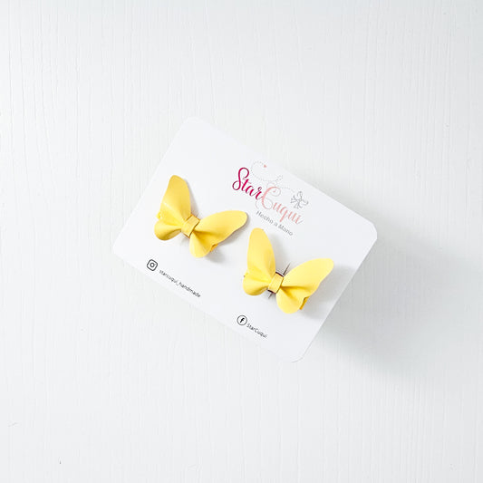 PACK Mariposa Charol amarillo