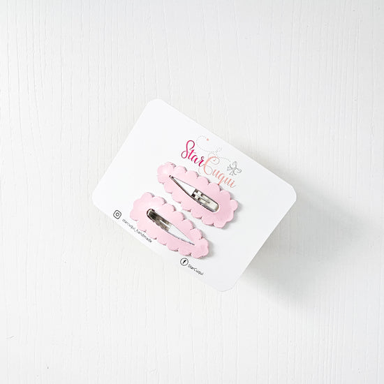 PACK Clip Charol blush