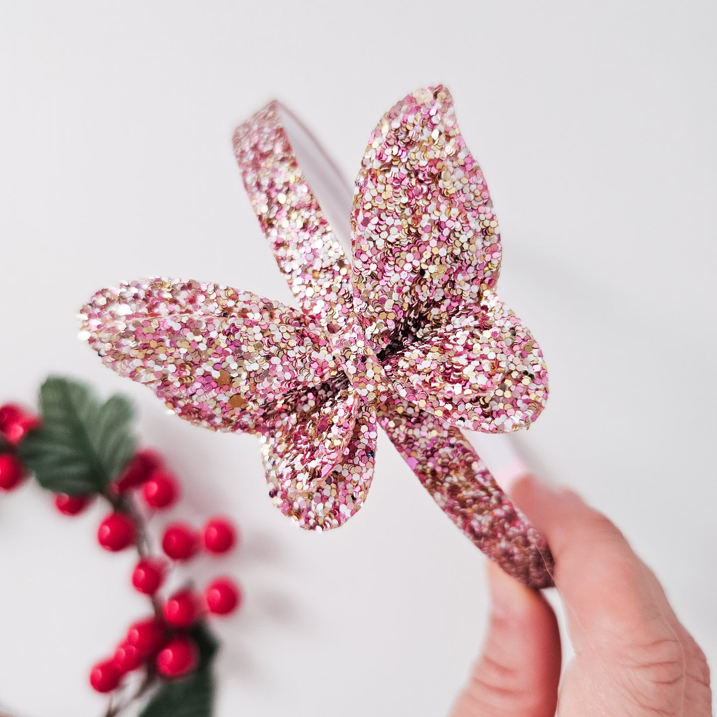 Diadema Mariposa de Luz